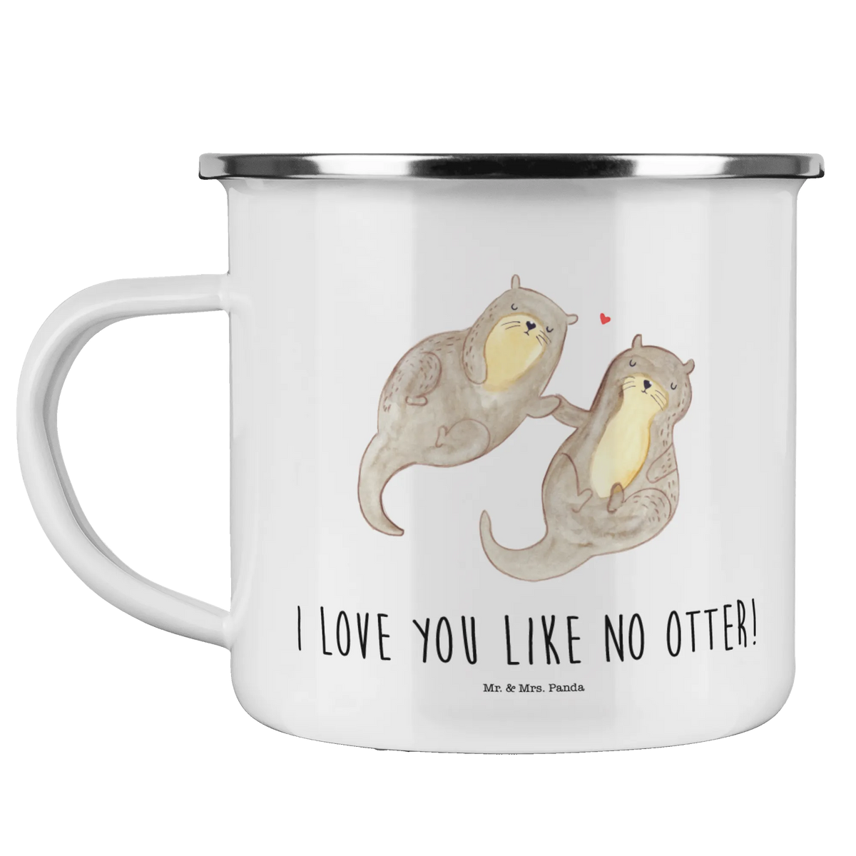 Camping Emaille Tasse Otter Hände halten outdoortasse, Blechtasse, reisetasse, wanderbecher, becher emaille, Tasse Emaille, metallbecher, Reisebecher, Campingtasse, Kaffeepott, Pott, Emaille Tasse, emaillebecher, Haferl, Campingbecher, Teebecher, wandertasse, Teetasse, Motivtasse, Outdoor Becher, Emaille Becher, Outdoor Tasse, blechbecher, Emailletasse, Otter, Seeotter, Fischotter, Otter Seeotter See Otter