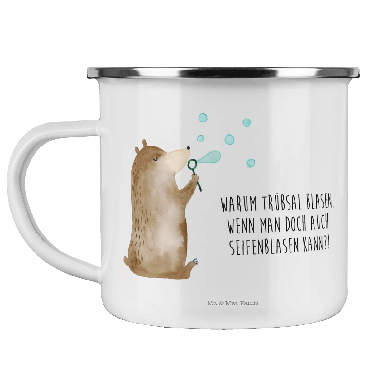 Camping Emaille Tasse Bär Seifenblasen Kaffeepott, Emaille Becher, Blechtasse, Emaille Tasse, Motivtasse, Pott, blechbecher, wanderbecher, metallbecher, outdoortasse, Campingbecher, Reisebecher, emaillebecher, Emailletasse, Campingtasse, Teebecher, Tasse Emaille, Outdoor Becher, Outdoor Tasse, wandertasse, Teetasse, reisetasse, Haferl, becher emaille, Teddy, Bär, Teddybär, Seifenblasen Bär Lustig Sein Glücklich Traurig Happy