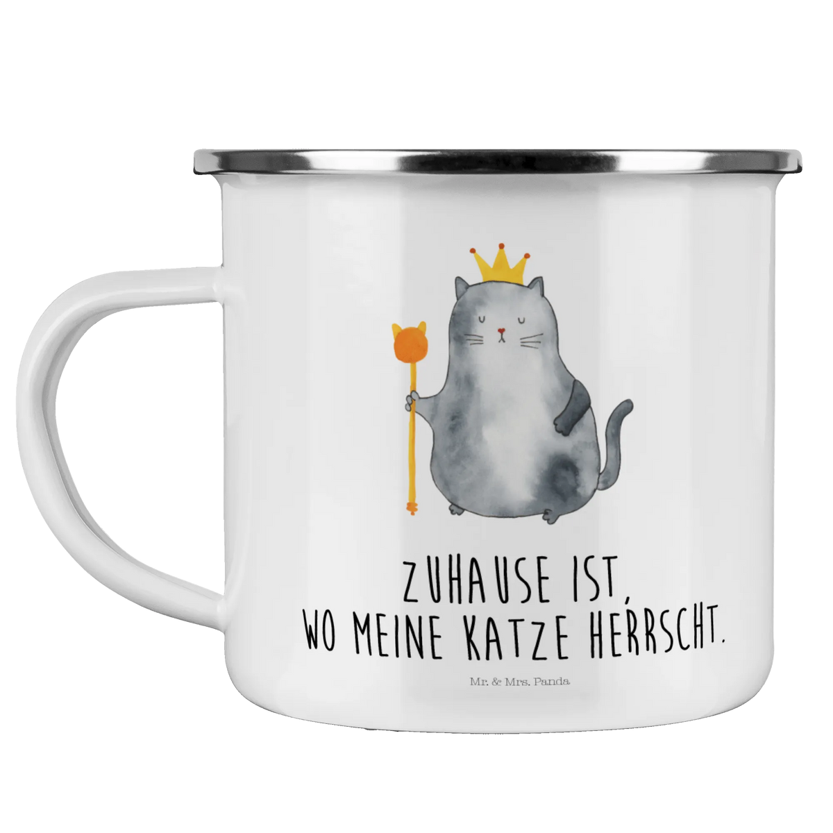 Camping Emaille Tasse Katze König Emaille Tasse, Haferl, blechbecher, wanderbecher, Campingtasse, Pott, Teebecher, emaillebecher, Kaffeepott, Blechtasse, becher emaille, Reisebecher, Outdoor Tasse, Emailletasse, Outdoor Becher, wandertasse, Motivtasse, metallbecher, outdoortasse, Emaille Becher, reisetasse, Campingbecher, Teetasse, Tasse Emaille, Katzensouvenirs, Katzenliebhaberprodukte, Katzenmotive, Katzenmotiv, Katzenfan, Katzendeko, Katze, Katzenfreund, Katzenliebhaber, Katzenprodukte, Katzenartikel, Katzenaccessoires, König, Haustier, Kater, Katzenbesitzerin, Queen, Mietzhaus, Katzenhalter, Familie, Königin, Katzen, Cat, Cats, Einzug, Erste Eigenen Wohnung, Wohnung, Umzug, Mietze