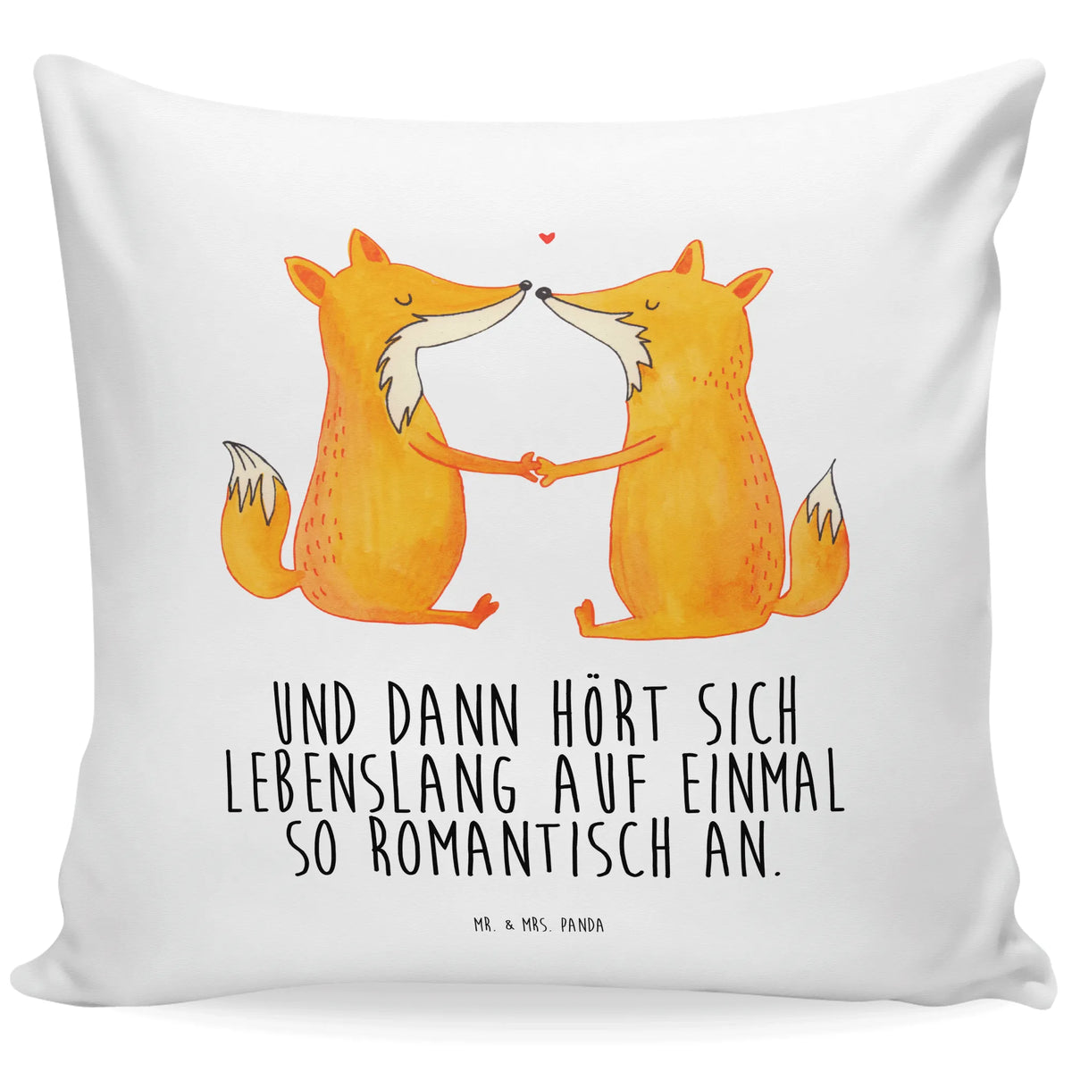 Cushion foxes Love animal lover, foxes, forest wildlife, clever as a fox, wife, couple, boyfriend, marriage, lovers, girlfriend, fiancée, proof of love, husband