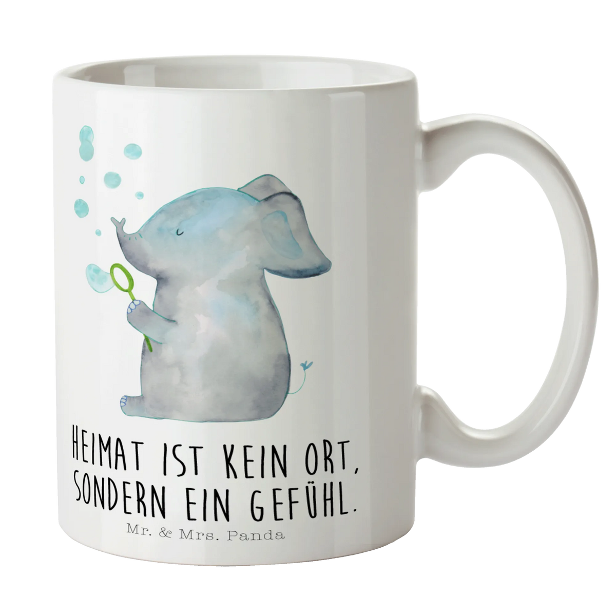 Mug elephant soap bubbles small animals, gift ideas, gifts, card, animal lover, special gifts, good mood, funny sayings, hand drawn, cute animal motives, cute, Elephant, soap bubbles, pachyderm, feeling. Home, elephants, proboscidean, proof of love, love saying