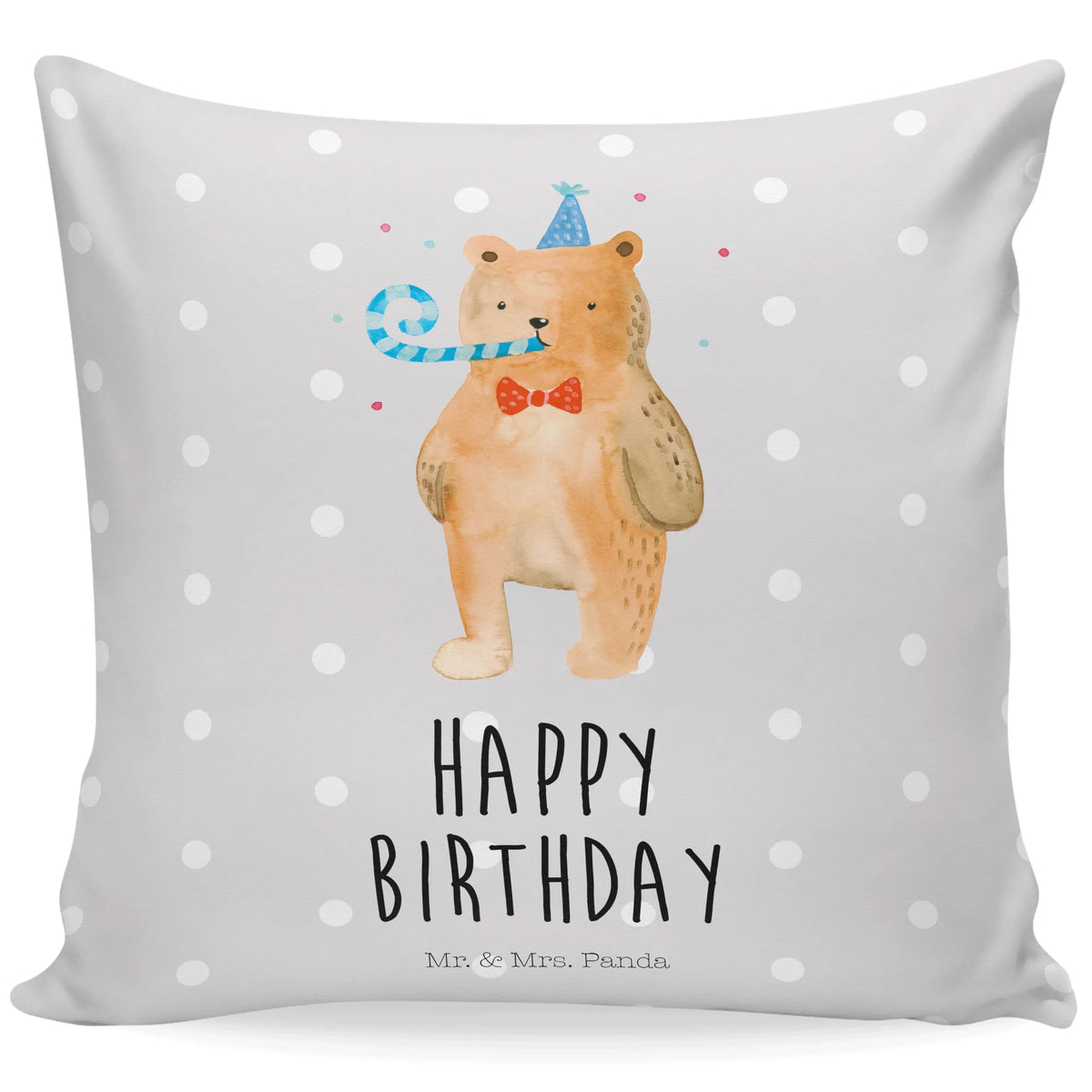 40x40 Kissen Bär Geburtstag