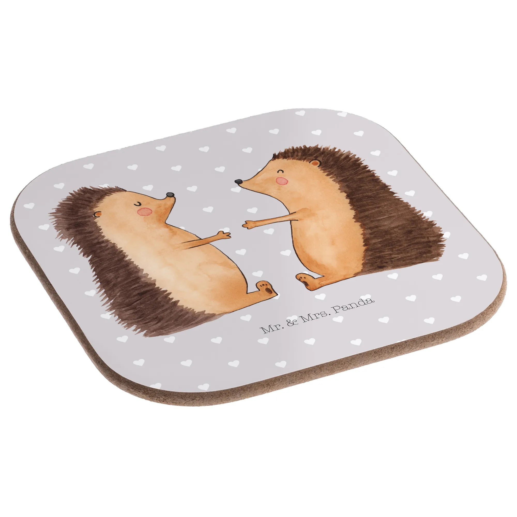 Square coaster Hedgehogs in love Love gift, Loving, Two, Together, Marriage, Proposal of marriage, gift for her, gift for him, anniversary gift, Anniversary, Wedding, Married, Engaged, In love, Gift, Proof of love, Girlfriend, Wedding anniversary, Friend