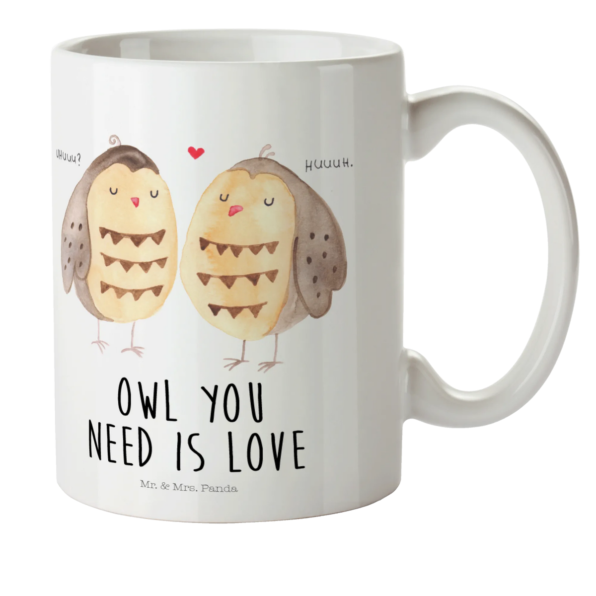 Kindertasse Eulen Liebe