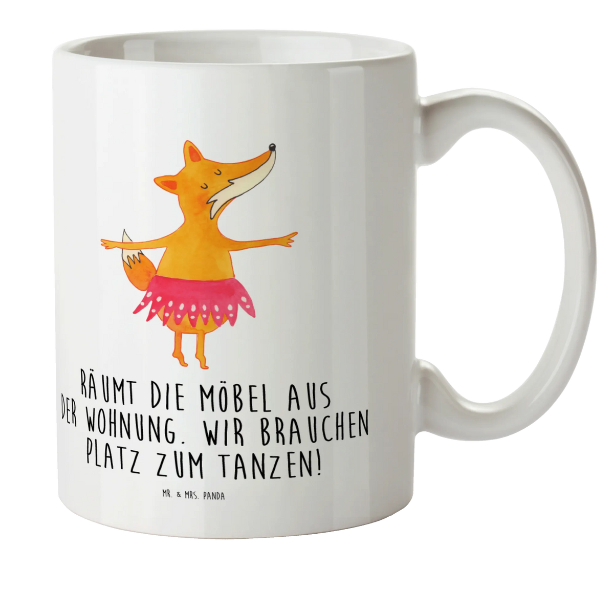 Child's mug Fox ballerina
