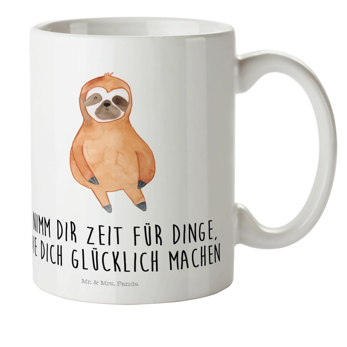 Kindertasse Faultier Zufrieden
