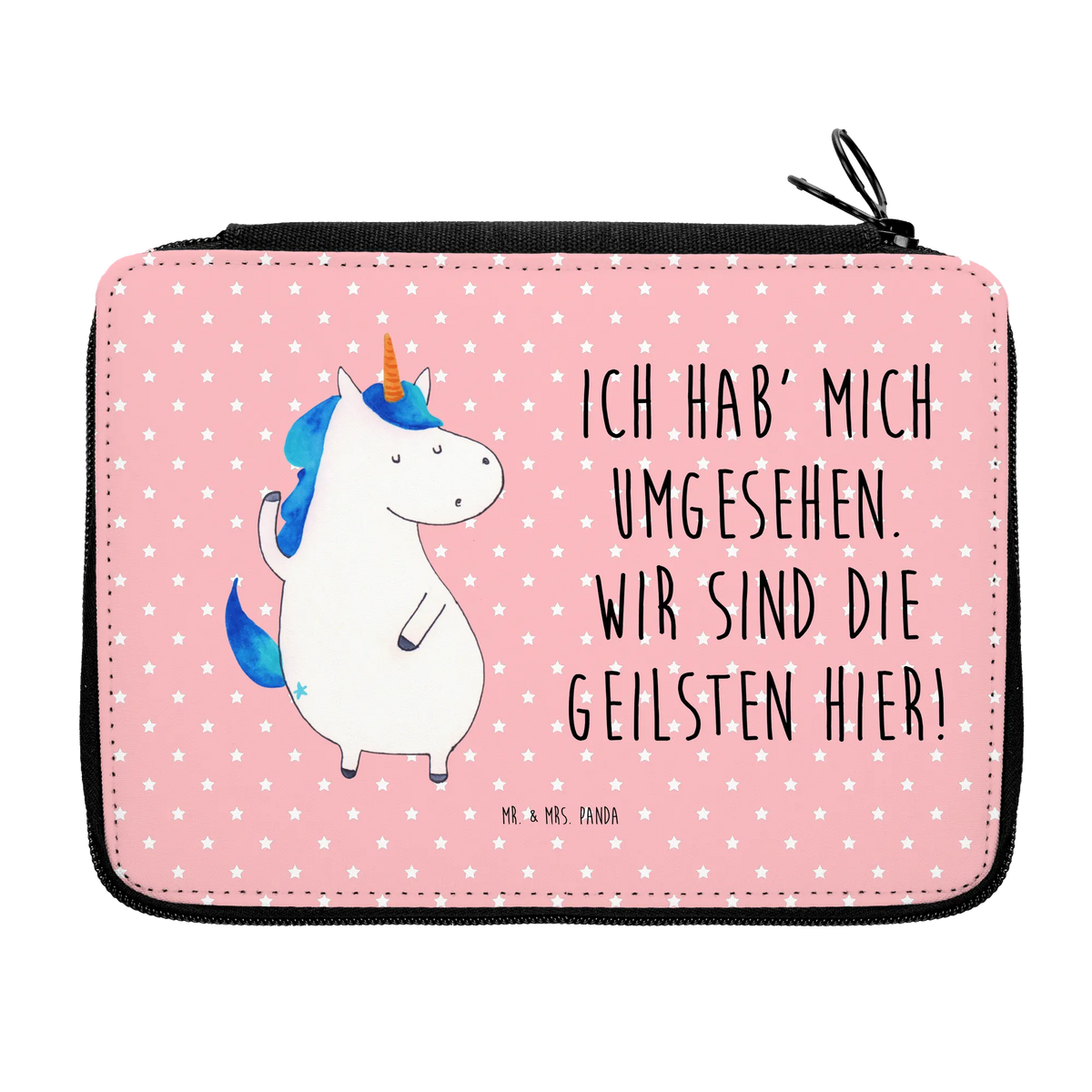 Federmappe Einhorn Mann