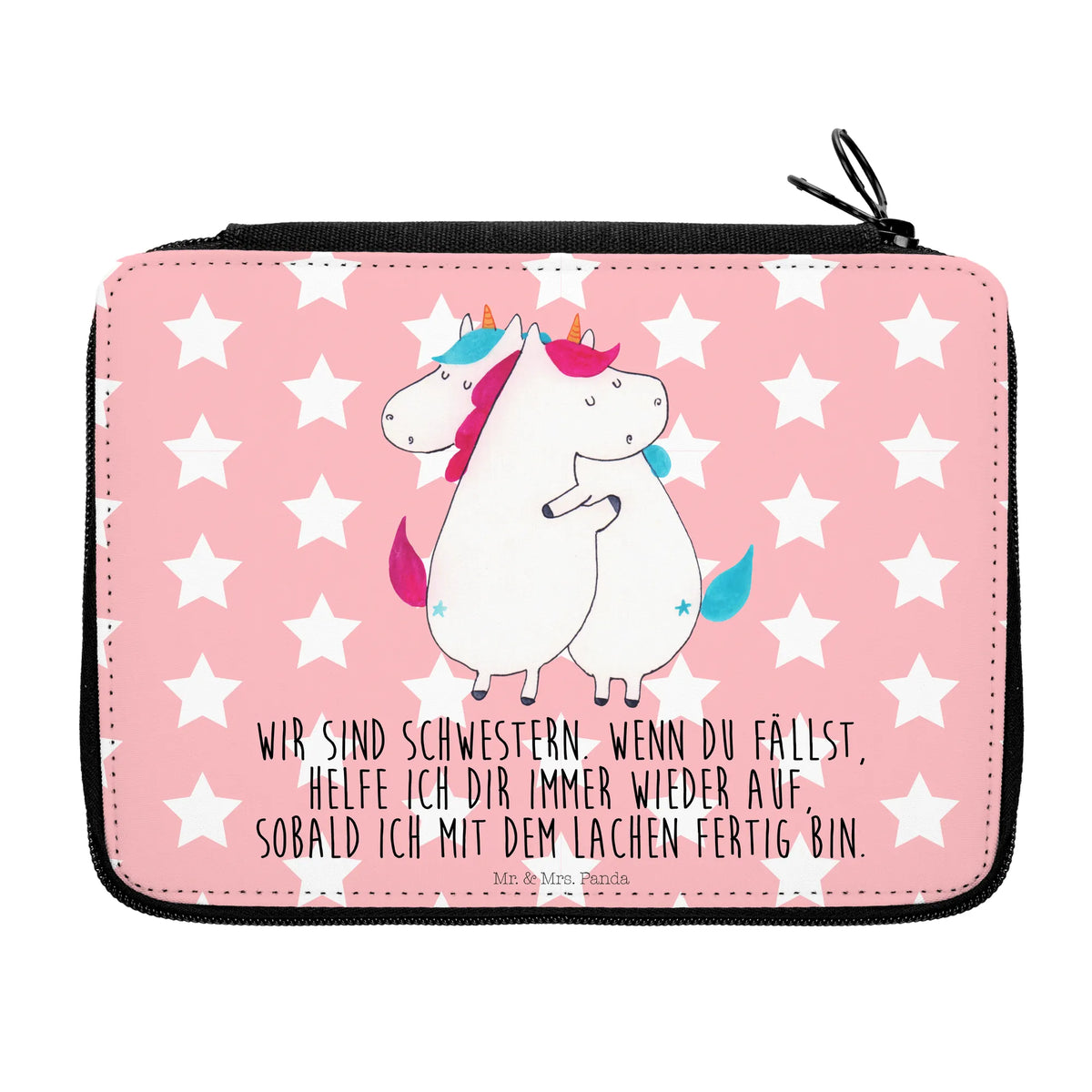 Federmappe Einhörner Umarmen Federmappe Set, Etui für Stifte, Federtasche, Federmäppchen, Stiftemappe, Federmappe, Buntstiftetui, Federpenal, reiseetui, Schreibmappe, Schuletui, Mäppchen, Bleistift Etui, Schulmäppchen, Stifte Etui, schulmäppchen set, Schreibetui, Etui, Farbstiftetui, Stifteetui, Zeichenetui, Bleistiftetui, Schlamper, Buntstiftmäppchen, Schlampermäppchen, Stiftebeutel, Kinder Federmappe, Schüleretui, Stiftetasche, Malmappe, Unicorn, Einhorn, Einhörner, Einhorn Deko, Familie, Schwestern, BFF, Schwester, Sister, Freundin, Geschwister, Liebe, Freundinnen