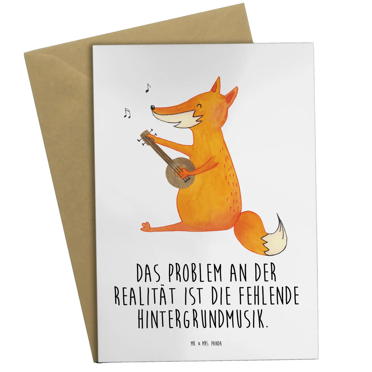 Grußkarte Fuchs Gitarre einladungskarten, neujahrskarte, jubiläumskarte, Motivkarte, vatertagskarte, Grußkarten, osterkarte, glückwunschkarten, Klappkarte, Grußkarte, spruchkarte, osterkarten, genesungskarte, weihnachtskarten, hochzeitskarten, dankeskarten, Beileidskarte, babykarte, abiturkarte, firmungskarte, kommunionskarte, Glückwunschkarte, valentinstagskarte, Fuchs, Füchse, Geschenk Musiker, Sängerin, Gitarre, Musikerin, Musik Spruch, Sänger