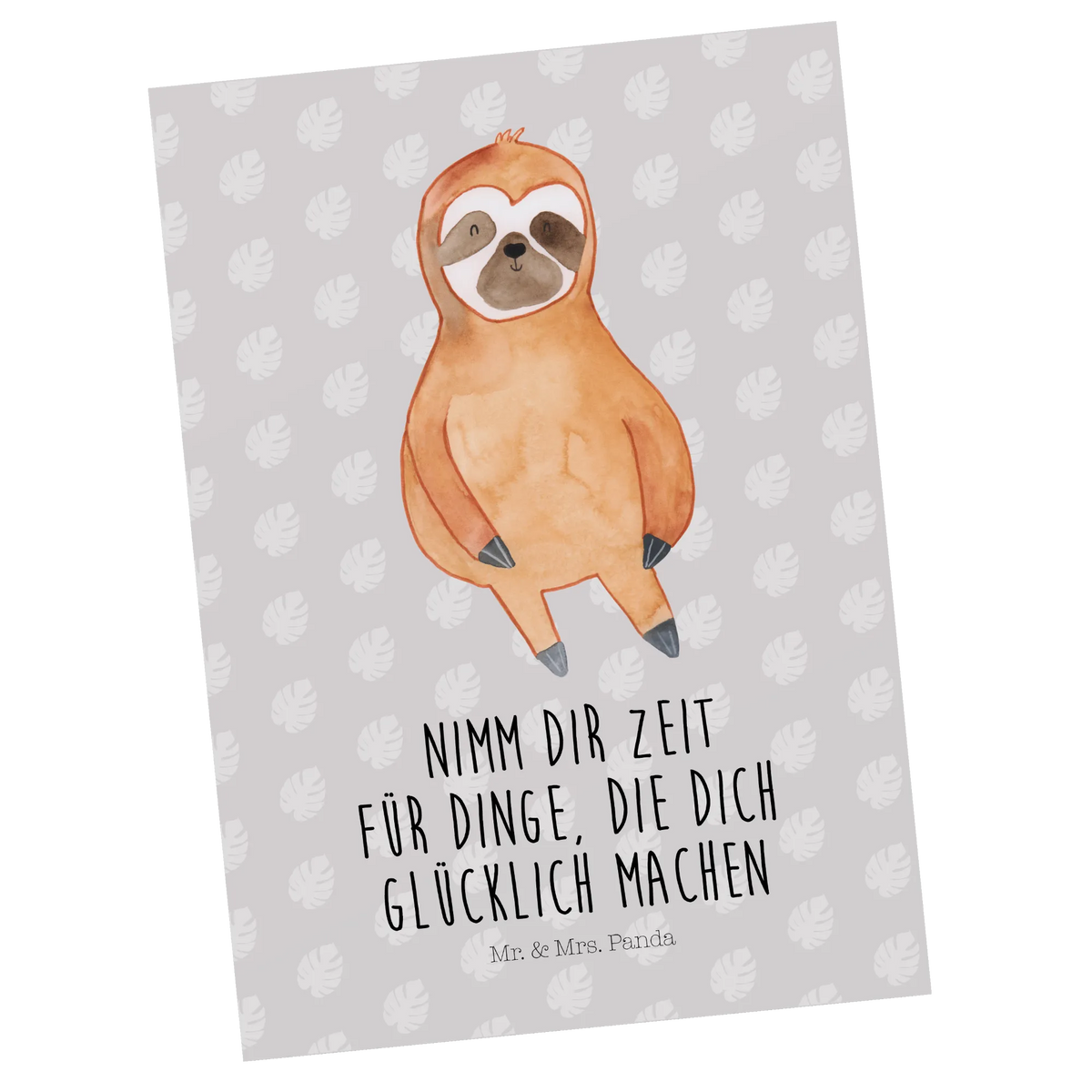 Postkarte Faultier Zufrieden Kunstkarten, Ansichtskarte, spruchkarte, Motivkarte, Ansichtskarten, Designkarte, Postkarten, kunstkarte, Grußkarte, Fotokarte, Postkarte, bildkarte, einzelkarte, Faultier, Faultier Geschenk, Faultier Deko, Zufriedenheit, Ruhe, Frieden, Happy, Pause, Lieblingstier, Zufrieden, glücklich, Relaxen, faul, Glück, Gelassenheit, Faultiere