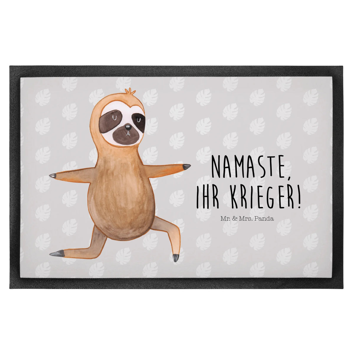 Fußmatte Faultier Yoga