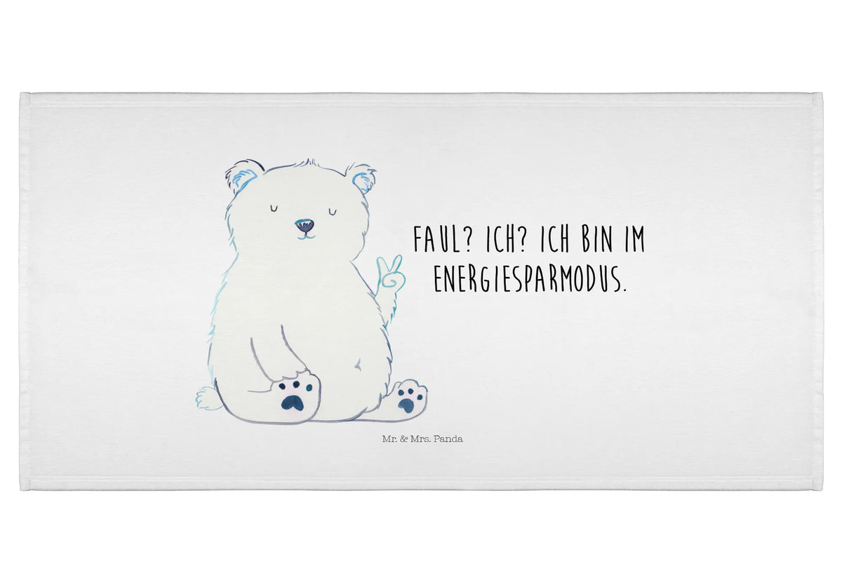 Handtuch Eisbär Faul