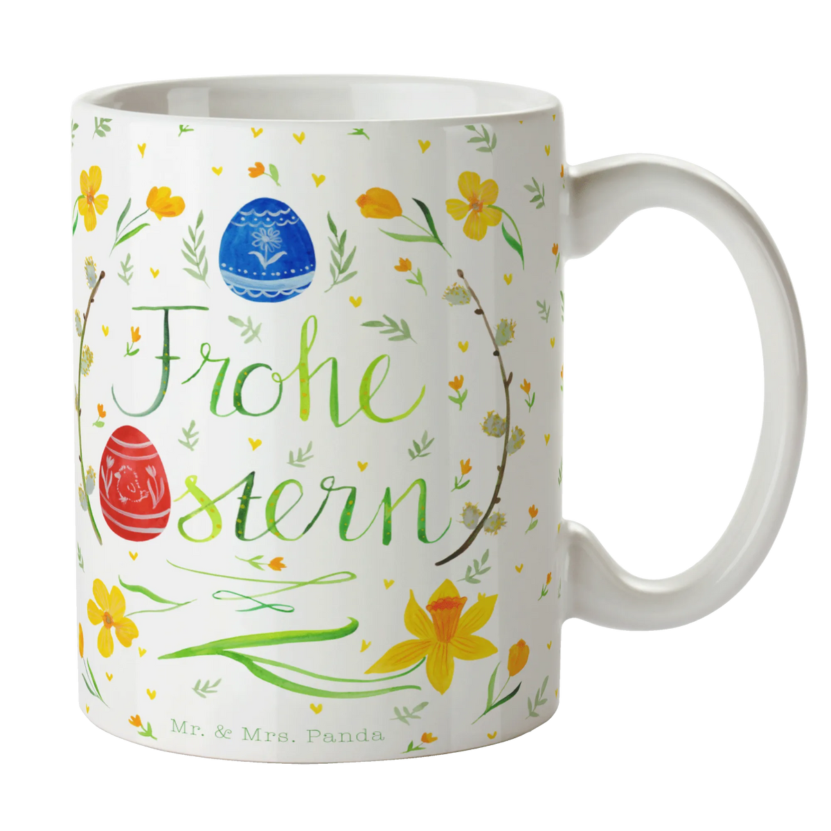 Mug Easter happy Easter Easter bunny, Painted Easter Eggs, Pussy Willow. lettering, Easter Greetings, Easter Egg, Easter Flower, Happy Easter