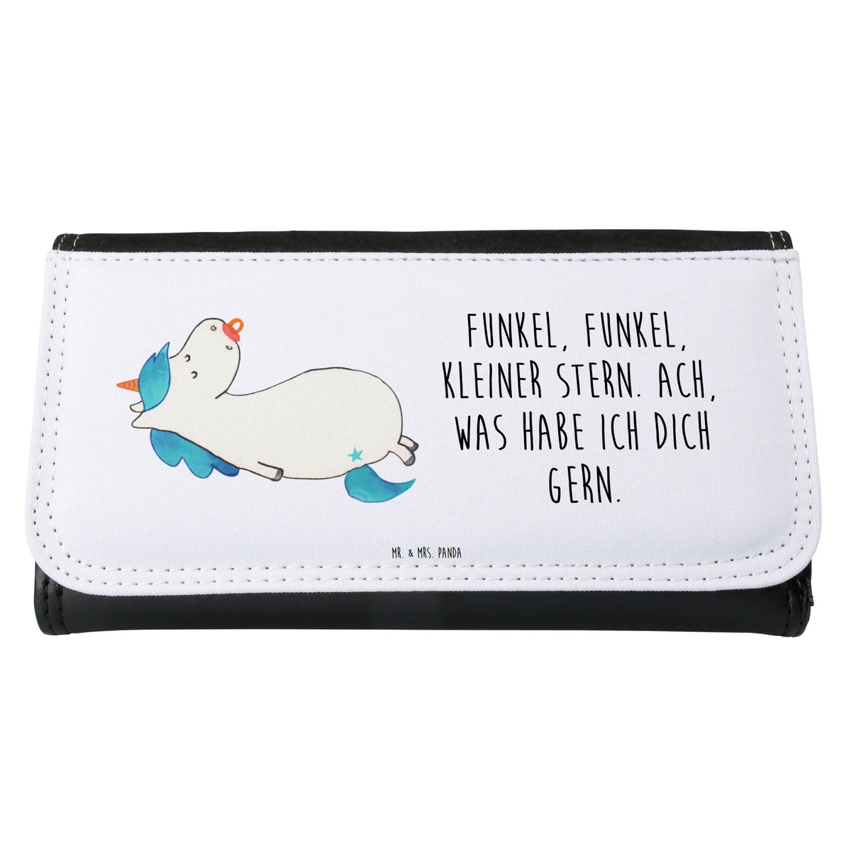 Damen Portemonnaie Einhorn Sternchen