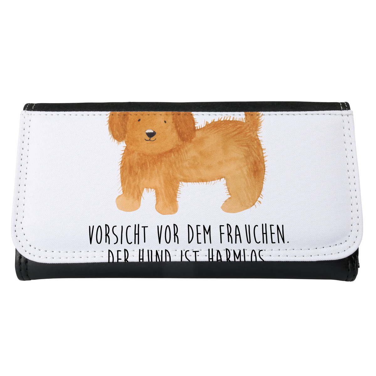 Damen Portemonnaie Hund Flauschig