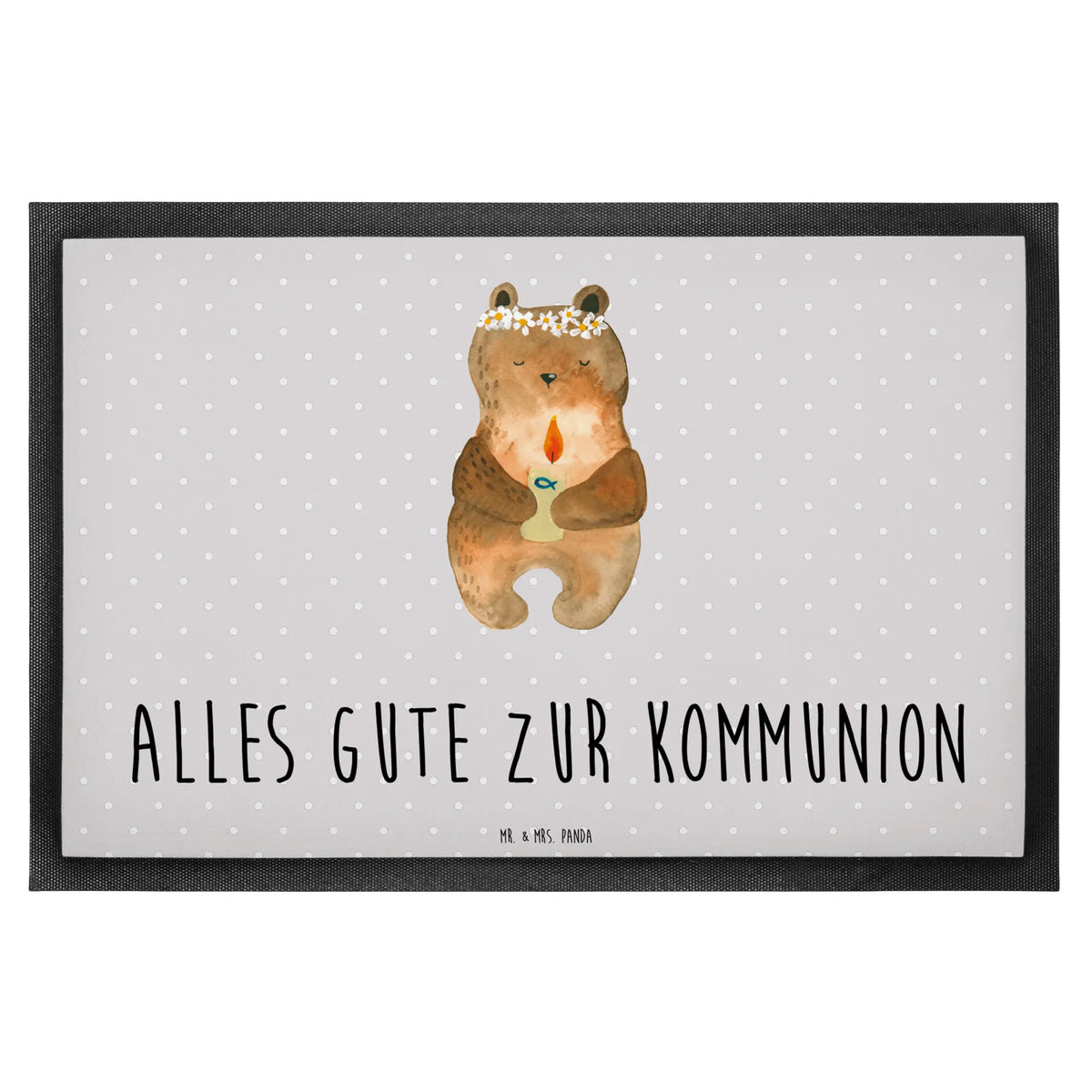 Fußmatte Bär Kommunion