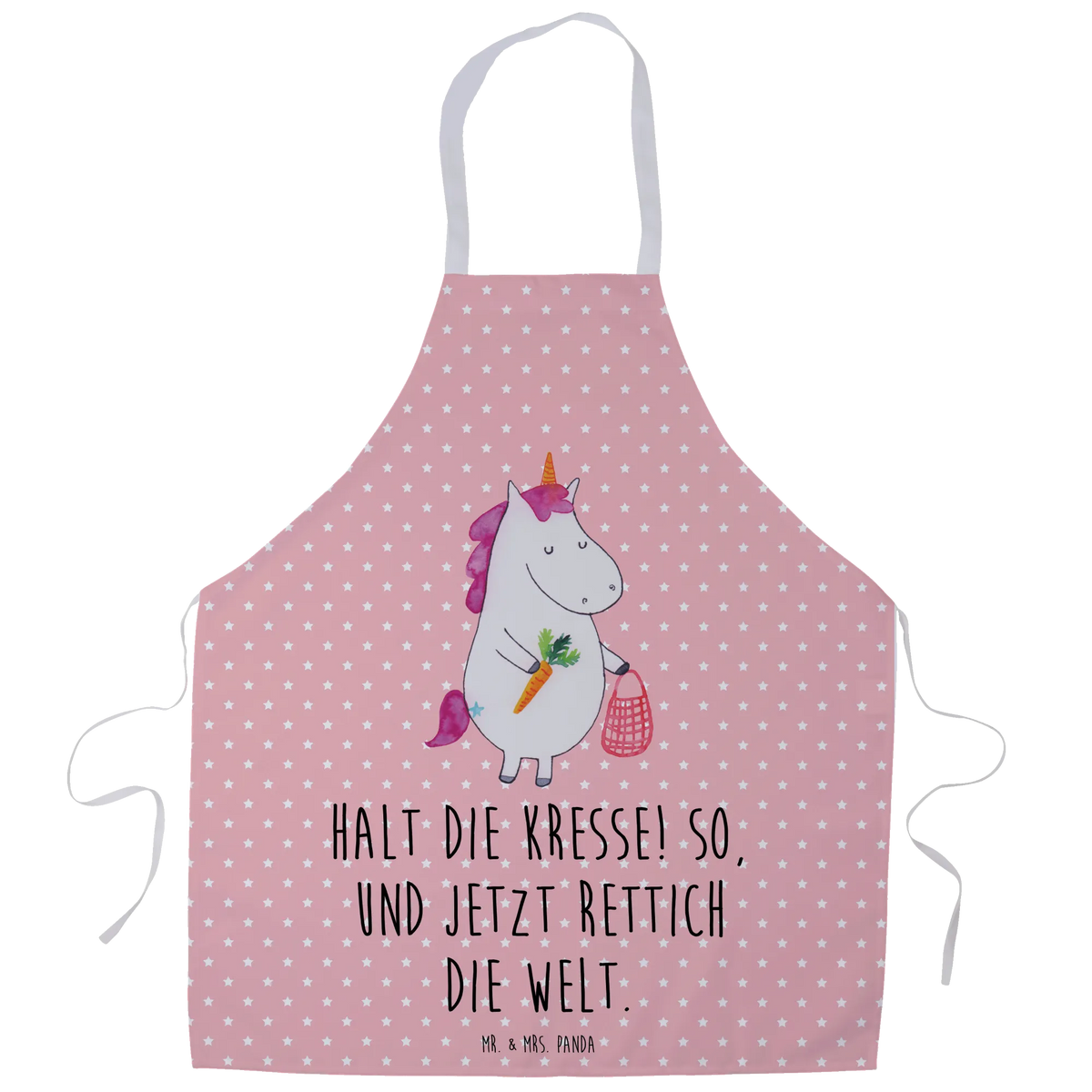 Kochschürze Einhorn Gemüse