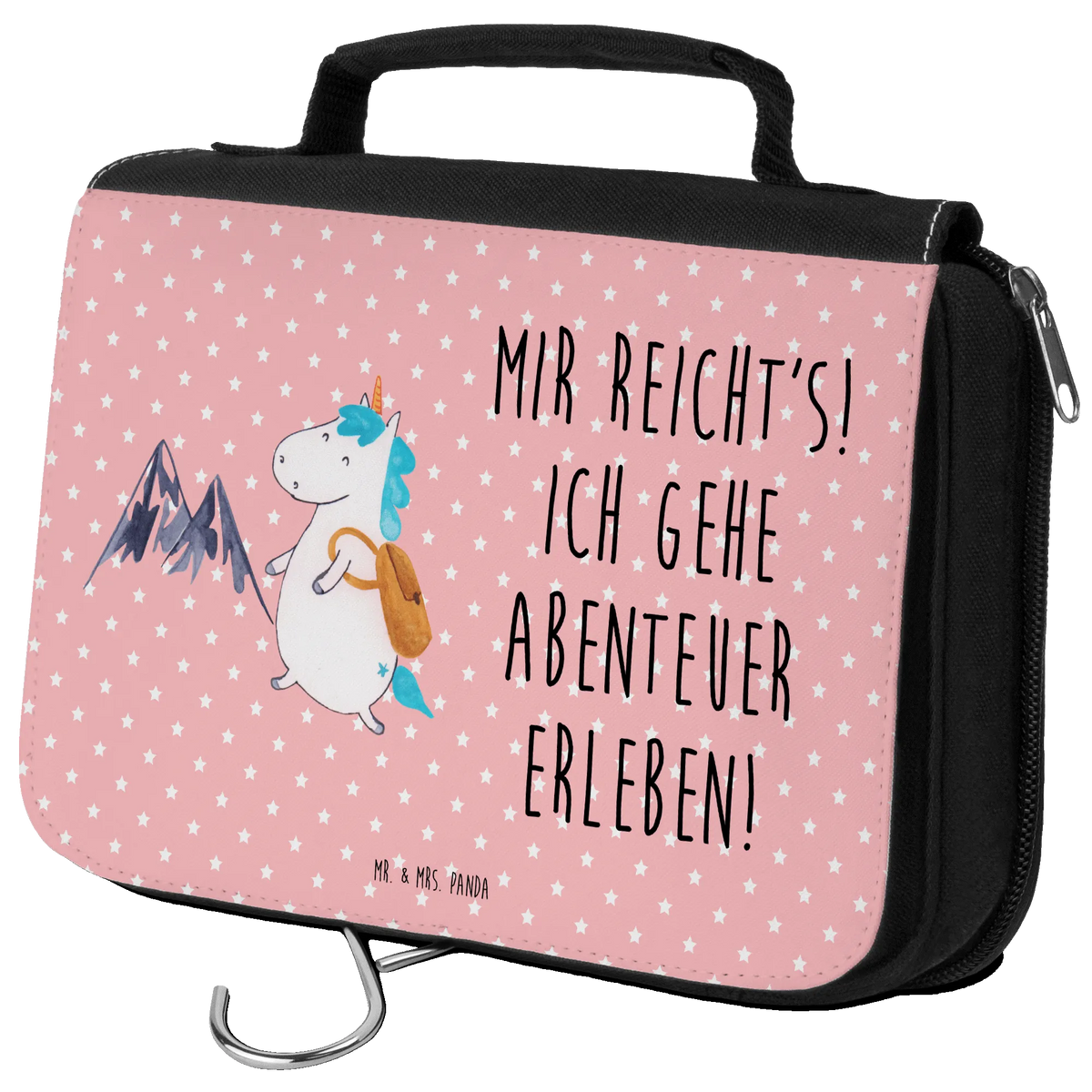 Kulturbeutel Einhorn Bergsteiger
