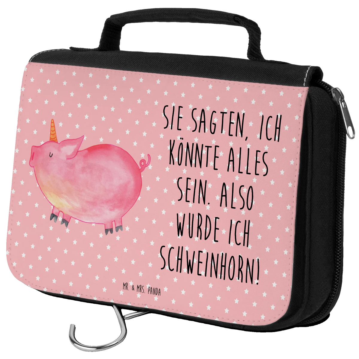 Kulturbeutel Einhorn Schwein