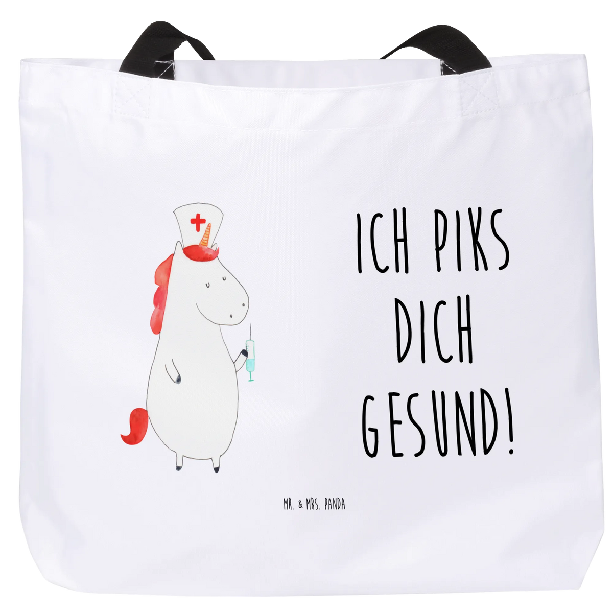Shopper Einhorn Krankenschwester Unitasche, Tote Bag, Schultasche, Schulbeutel, Pandatasche, Freizeittasche, Laptoptasche, Tasche, Tragetasche, Stofftasche, Stoffbeutel, Beutel, Einkaufstasche, Statement-Tasche, Henkeltasche, Tragebeutel, Büchertasche, XL Tasche, XXL Tasche, Shopper Tasche, studententasche, Strandtasche, Alltagstasche, Urlaubstasche, Reisetasche, City-Shopper, Unicorn, Einhorn, Einhörner, Einhorn Deko, Ärztin Geschenk, Krankenschwester Dankeschön, Krankenhaus, Krankenschwester Geschenk, Krankenpfleger Geschenk, Krankenpflegerin