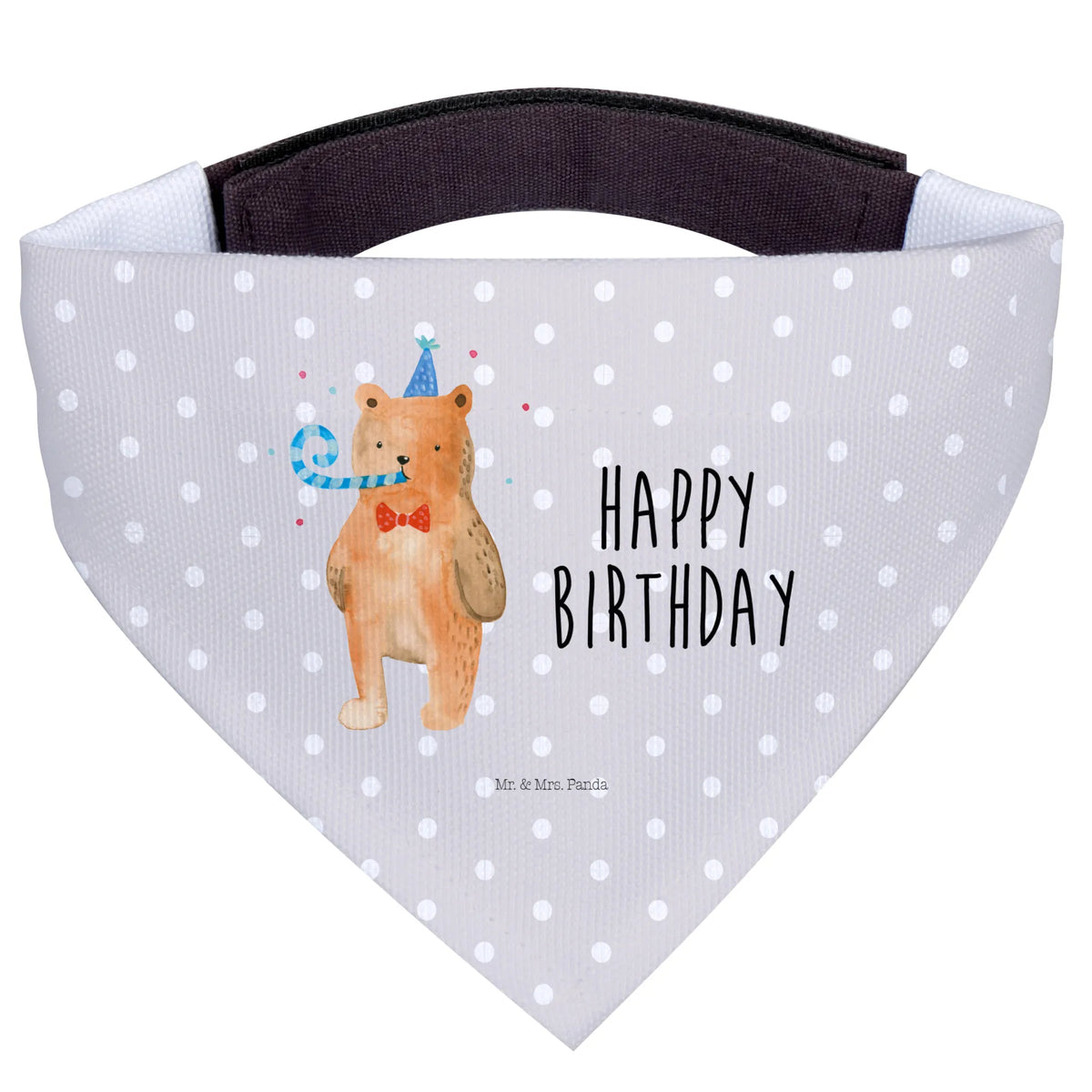 Hundehalstuch Bär Geburtstag