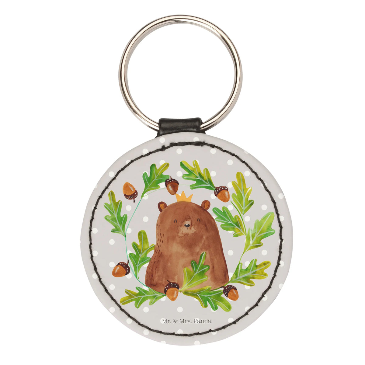 Schlüsselanhänger Bär König