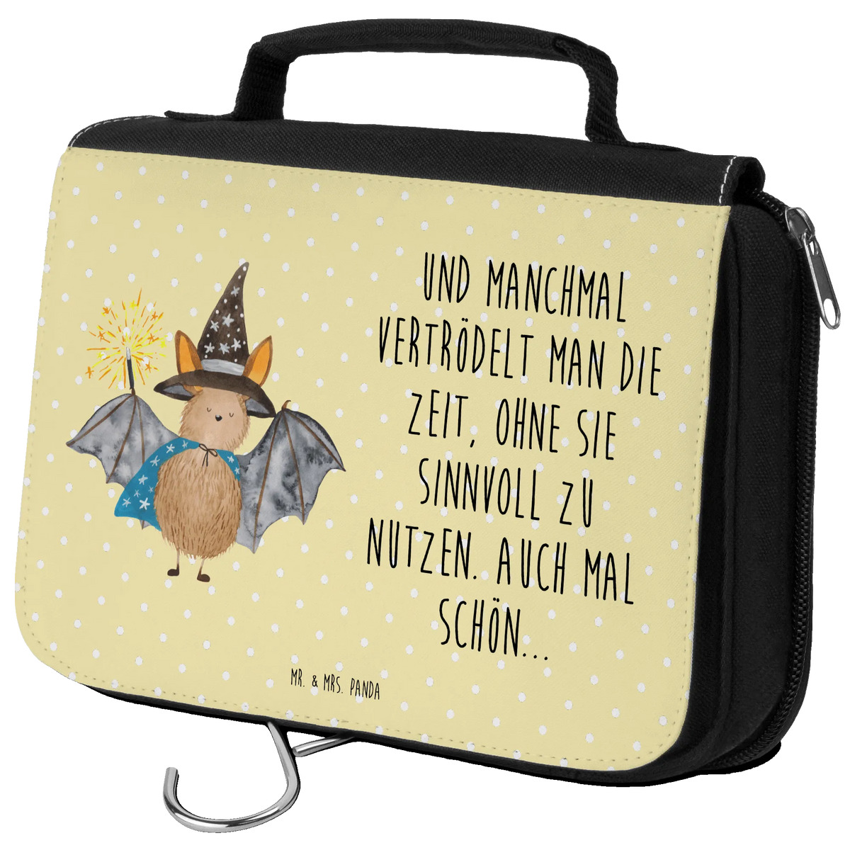 Kulturbeutel Fledermaus Zauberer Reisebeutel, kosmetiktäschchen, beauty case, Waschtasche, Waschbeutel, Reise-Kulturtasche, hygienebeutel, Make-Up Tasche, Kulturbeutel, duschbeutel, Kosmetiktasche, Toilettentasche, Kulturtasche, Necessaire, Schminkbeutel, badtasche, hygienetasche, beautycase, Kosmetikbeutel, kulturtäschchen, Schminktasche, Lustige Sprüche, Tiere, Tiermotive, Gute Laune, Fledermäuse, Frauen, Magier, Zauberer, Fledermaus, Reinsteigern