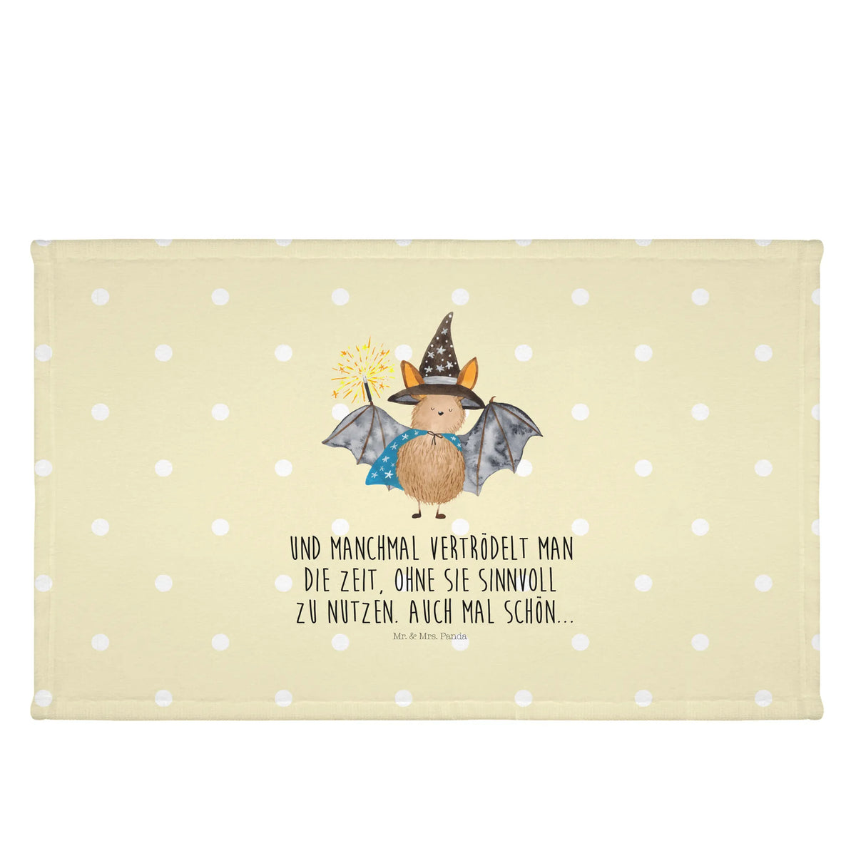 Handtuch Fledermaus Zauberer