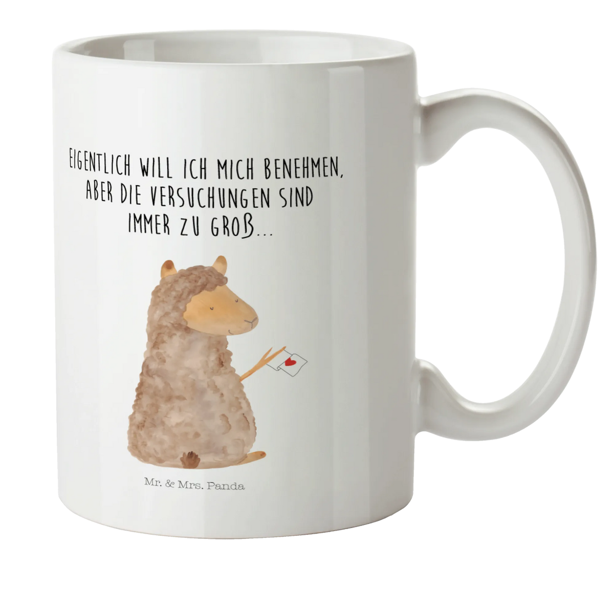 Kindertasse Alpaka Fahne