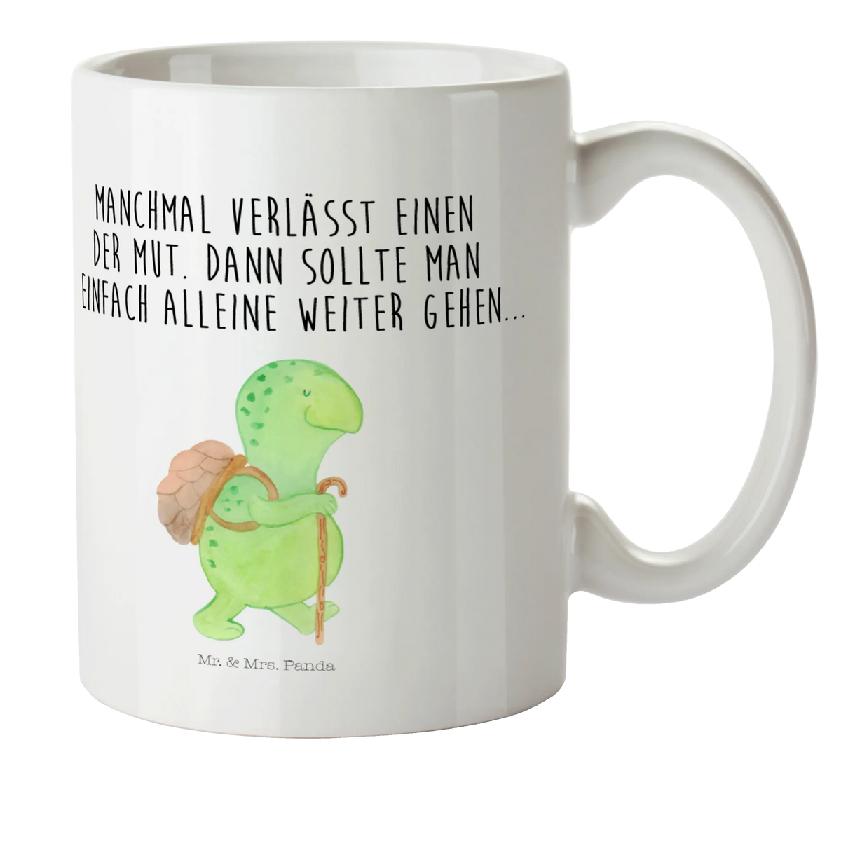 Child's mug tortoise walker