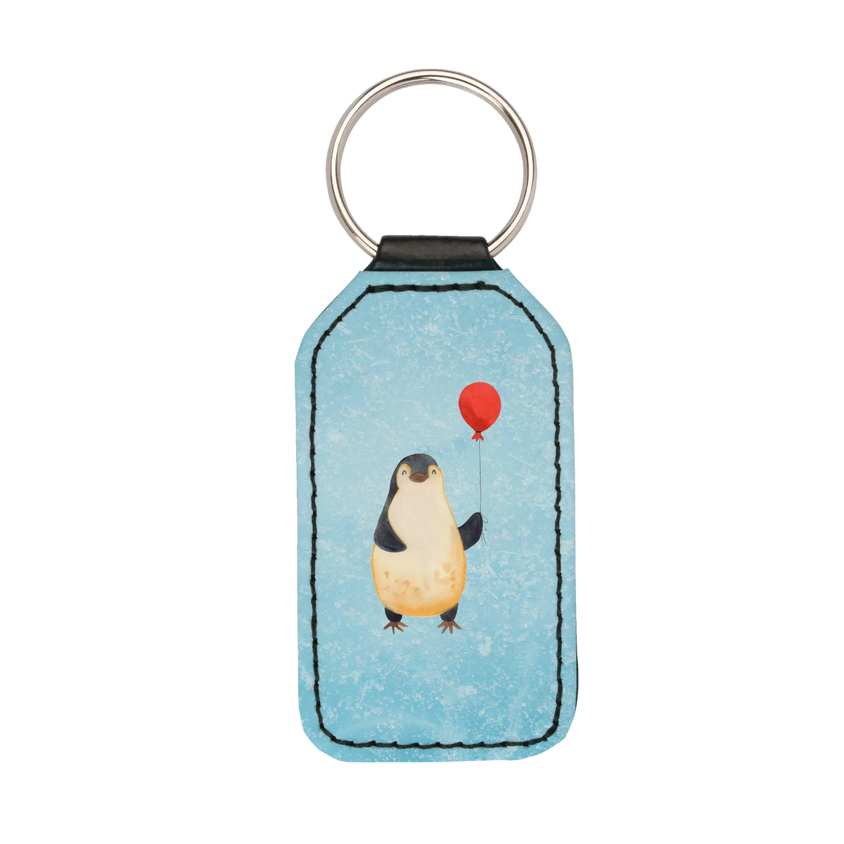 Rectangular key ring Penguin balloon North Pole, Penguins, balloon, gift girlfriend, best friend, new life, gift idea, new start, penguins, love of life