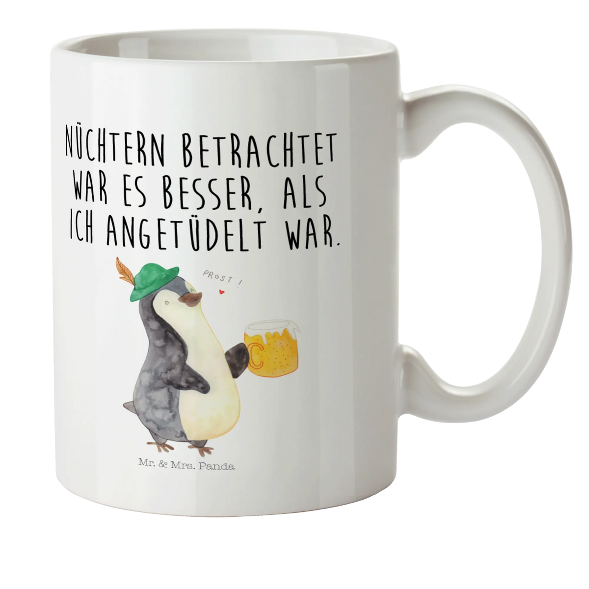 Kindertasse Pinguin Bier