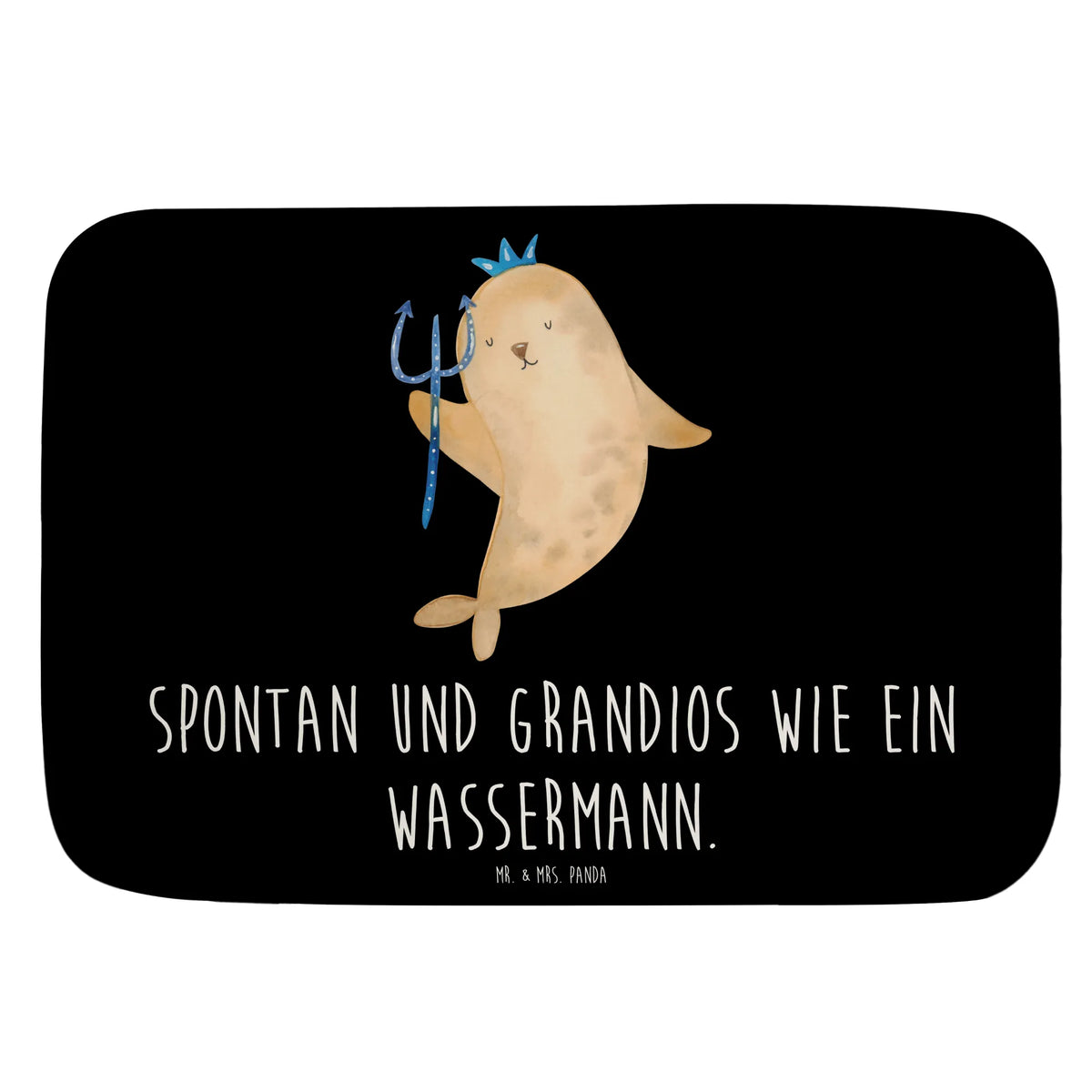 Bath mat Star sign Aquarius