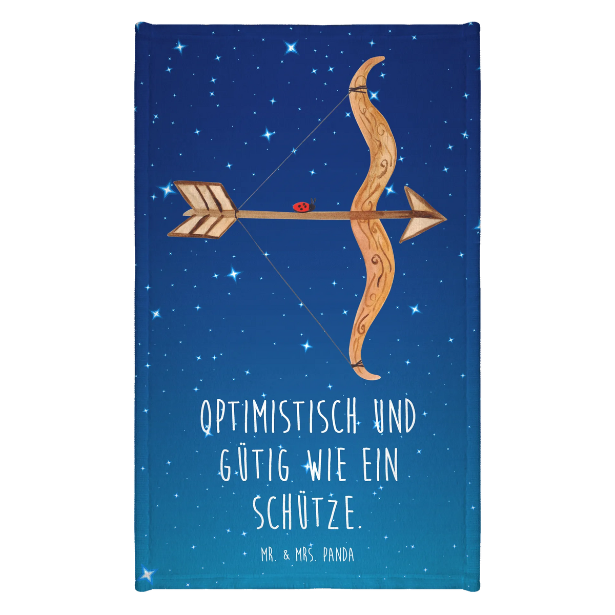 Gästehandtuch Sternzeichen Schütze