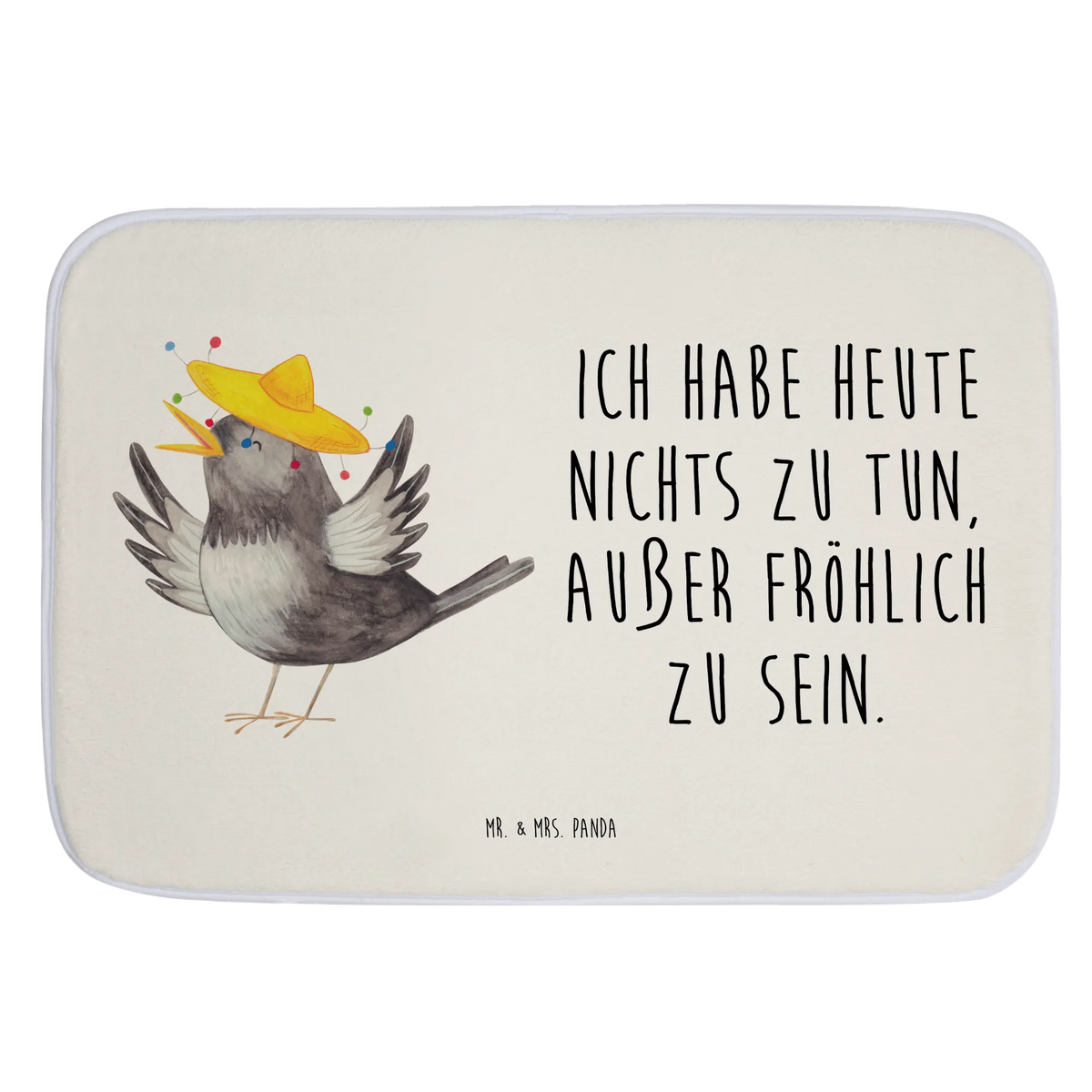 Badematte Rabe Sombrero