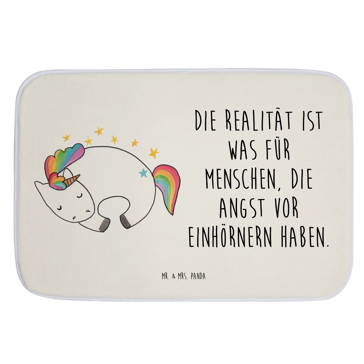 Badematte Einhorn Nacht