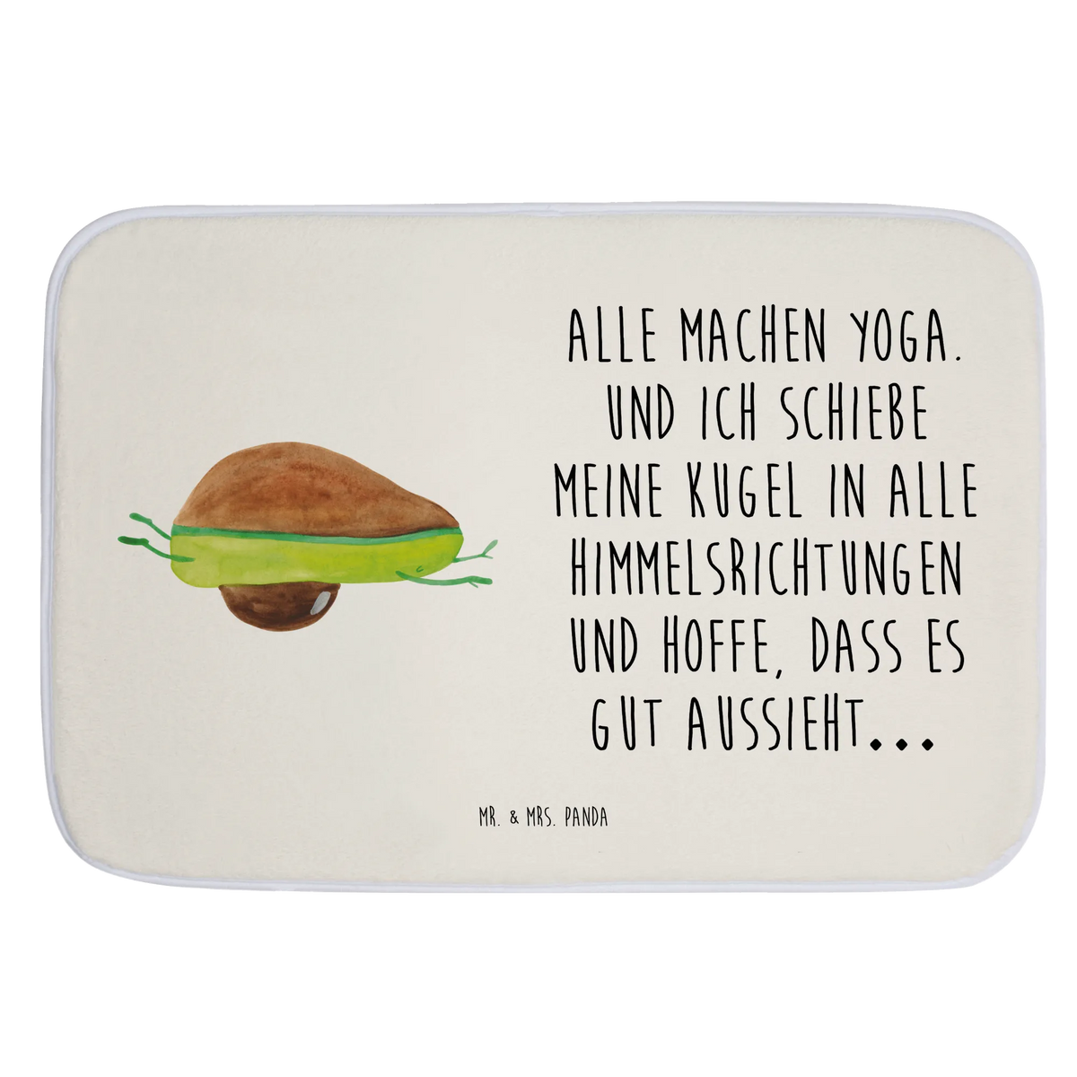 Badematte Avocado Yoga