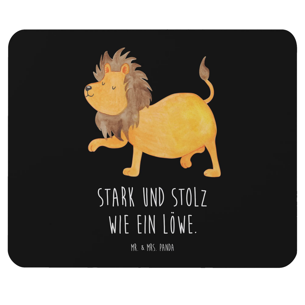 Mauspad Sternzeichen Löwe