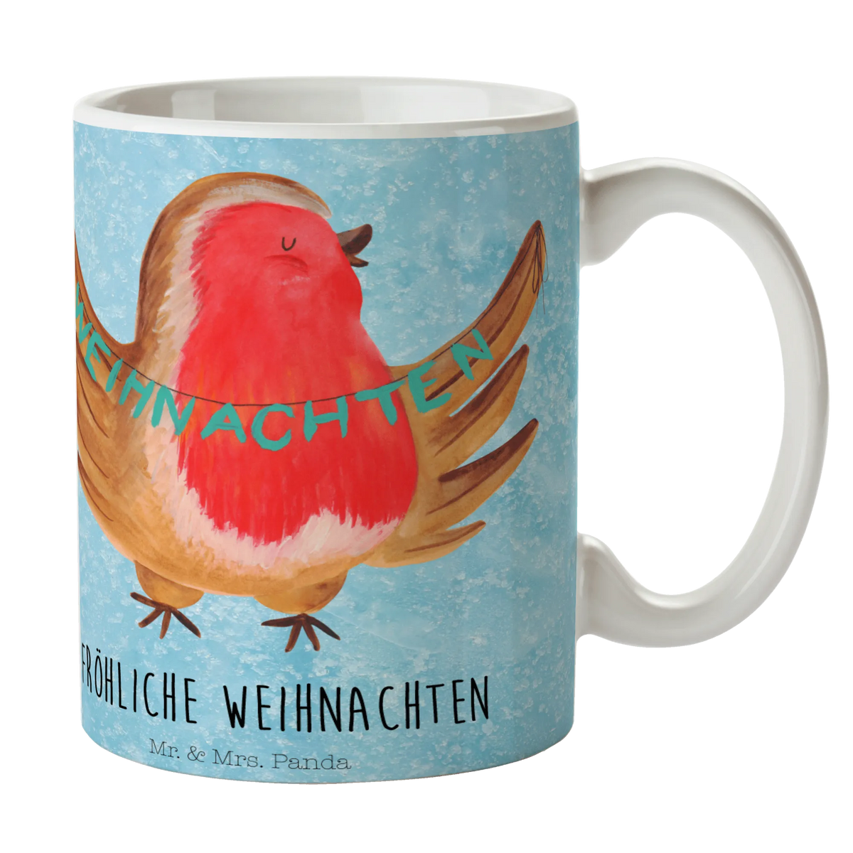 Tasse Rotkehlchen Weihnachten