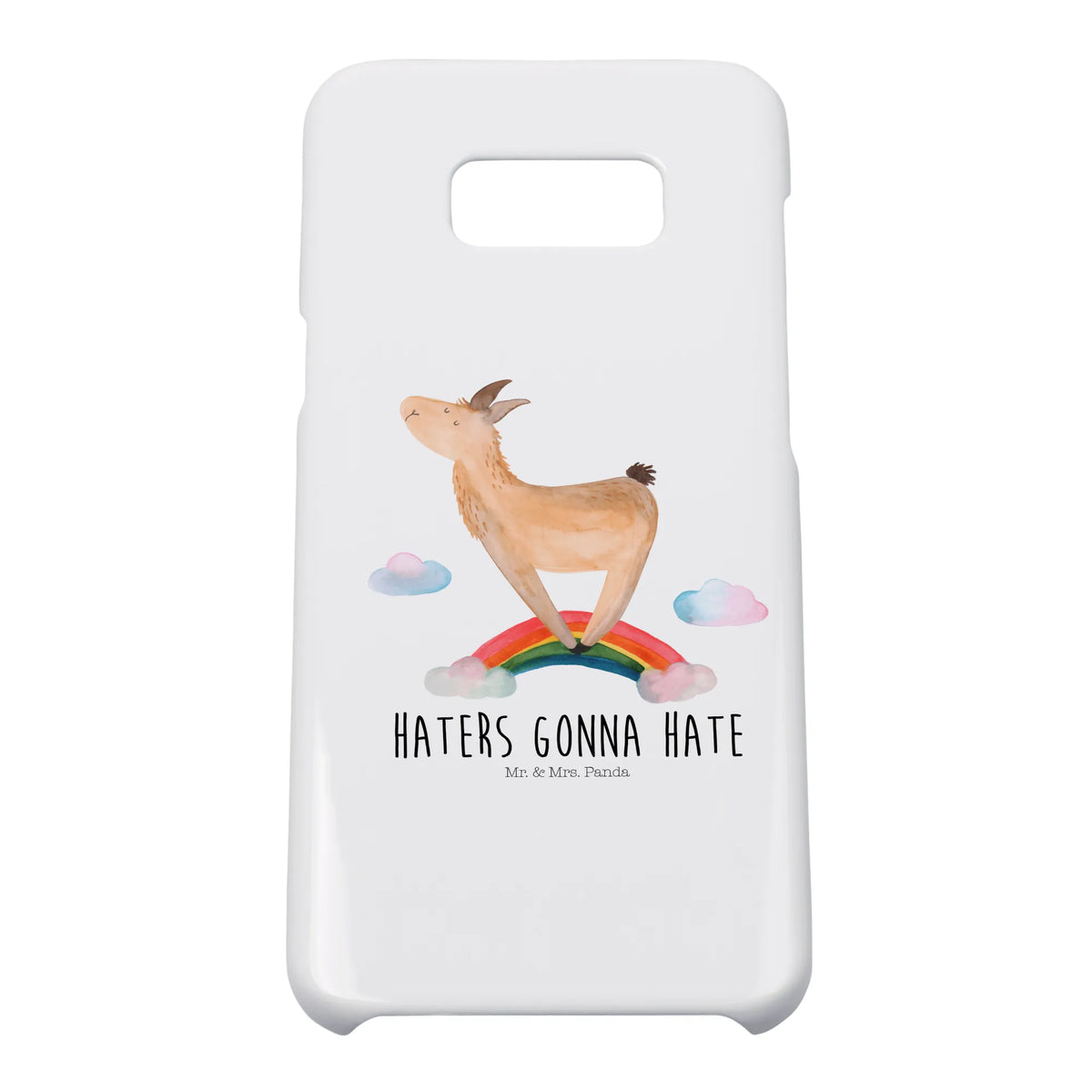 Phone case lama rainbow