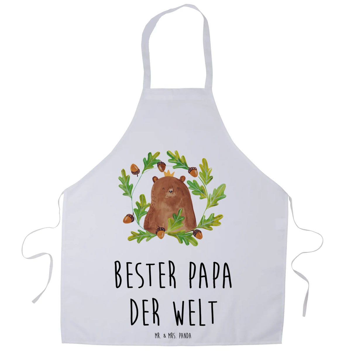 Kochschürze Bär König