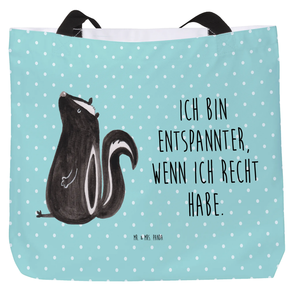 Shopper Stinktier Sitzen