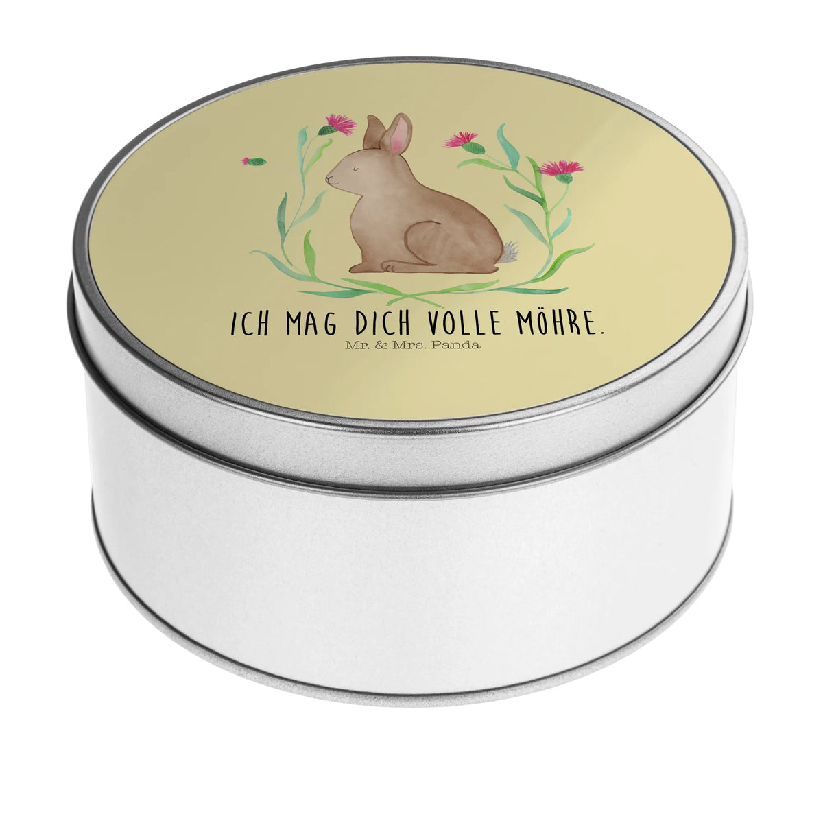 Round tin Hare Sit Easter bunny, Happy Easter, Easter flower, Rabbit, Easter greetings, Hare, Greetings