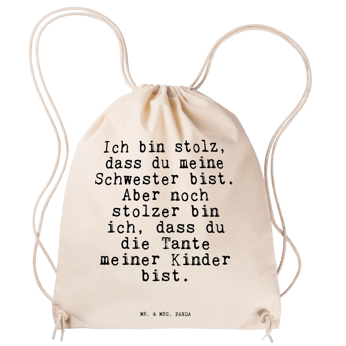 Sportbeutel Ich bin stolz, dass...
