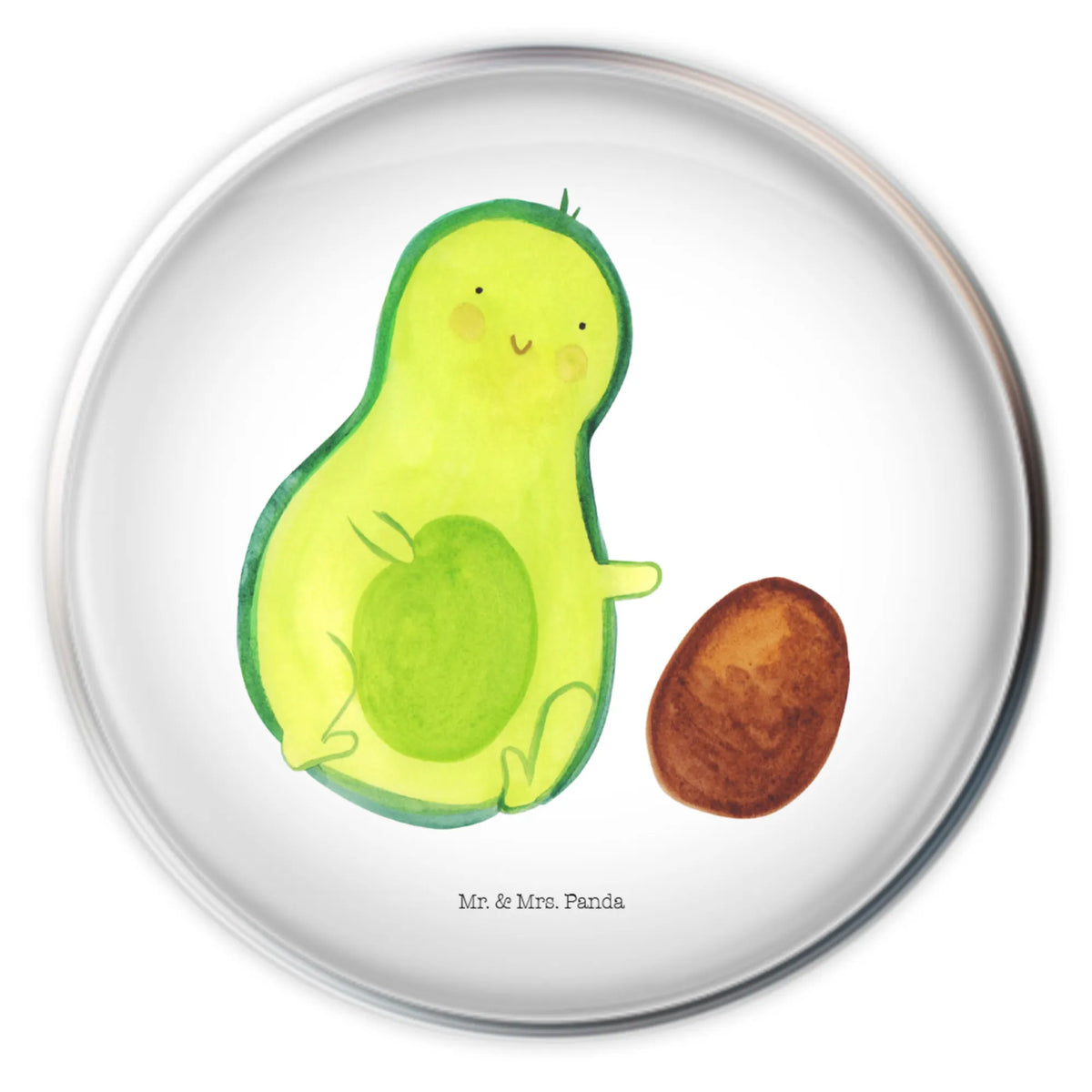 Waschbecken Stöpsel Avocado Kern rollt