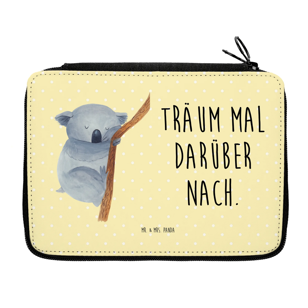 Federmappe Koalabär Schreibmappe, Federmäppchen, Schlampermäppchen, schulmäppchen set, reiseetui, Zeichenetui, Stifte Etui, Buntstiftetui, Stiftetasche, Stiftebeutel, Federpenal, Kinder Federmappe, Federmappe, Etui, Buntstiftmäppchen, Mäppchen, Federtasche, Farbstiftetui, Schüleretui, Schreibetui, Schlamper, Etui für Stifte, Schulmäppchen, Stiftemappe, Malmappe, Bleistiftetui, Bleistift Etui, Stifteetui, Schuletui, Federmappe Set, Lustige Sprüche, Tiere, Tiermotive, Gute Laune, Koala, Koalabär, Traumland, Schlafzimmer, Traum, Bär, schlafen, Träumen