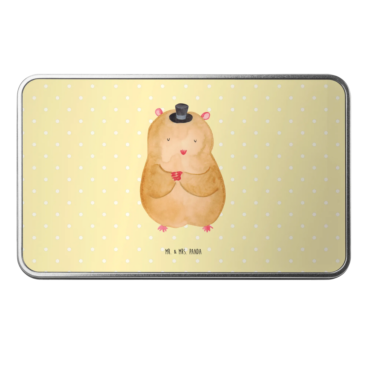 Metal tin hamster cap