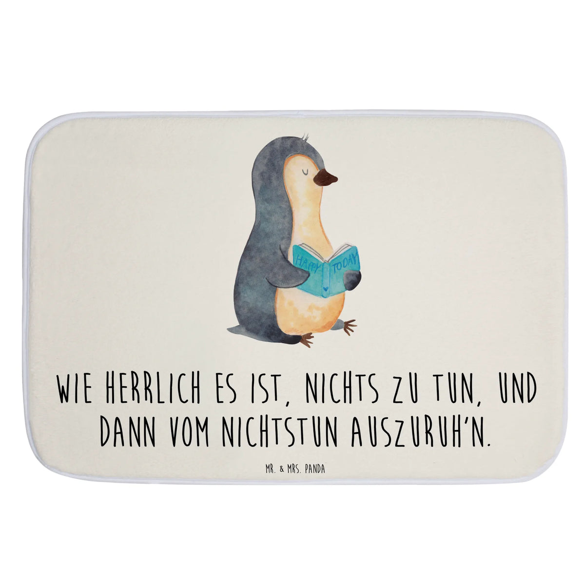 Bath mat Penguin A book