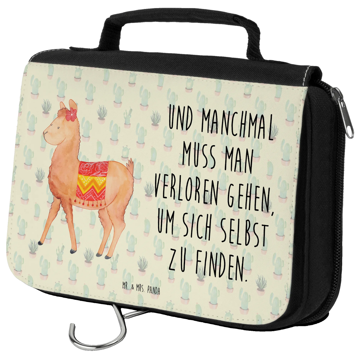 Kulturbeutel Alpaka Stolz beautycase, Kosmetiktasche, Waschtasche, Toilettentasche, hygienetasche, Kosmetikbeutel, Kulturtasche, duschbeutel, Schminkbeutel, hygienebeutel, Schminktasche, Make-Up Tasche, Necessaire, Reise-Kulturtasche, Reisebeutel, Waschbeutel, badtasche, kosmetiktäschchen, beauty case, kulturtäschchen, Kulturbeutel, Lama, Alpaka