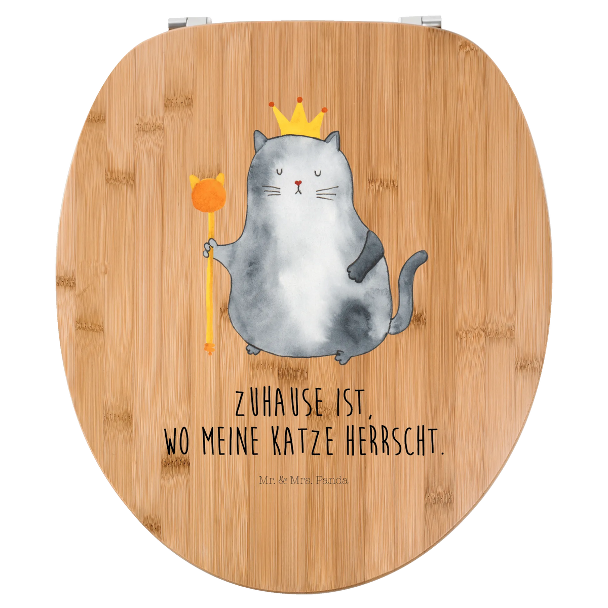 Motiv WC deska sedesowa kot Król produkty dla miłośników kotów, entuzjasta kotów, przyjaciel kotów, dekoracje z kotami, miłośnik kotów, motywy kotów, pamiątki z kotami, motyw kotów, akcesoria dla kotów, artykuły dla kotów, produkty dla kotów